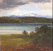 Morgenstern, Christian View Across Lake Starnberg to the Benediktenwand oil painting reproduction